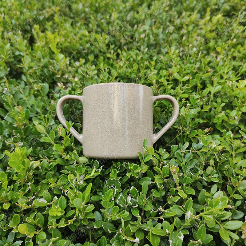双耳稻壳水杯